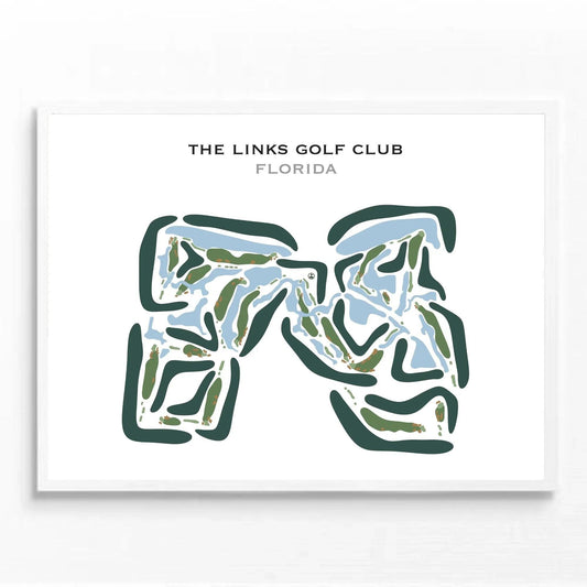 The Links Golf Club, Florida - Printed Golf Courses