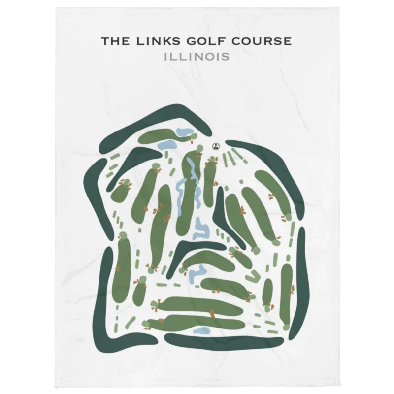 The Links Golf Course, Illinois - Printed Golf Courses