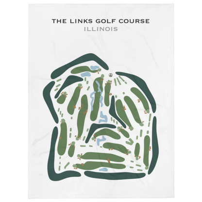 The Links Golf Course, Illinois - Printed Golf Courses