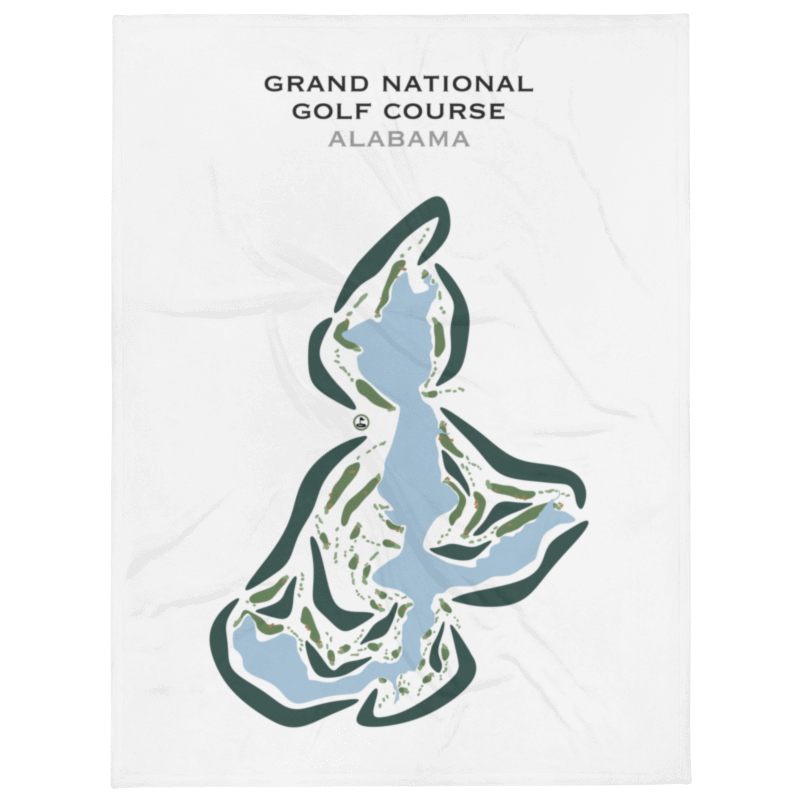 The Links and Short Course at Grand National Golf Course, Alabama - Printed Golf Courses