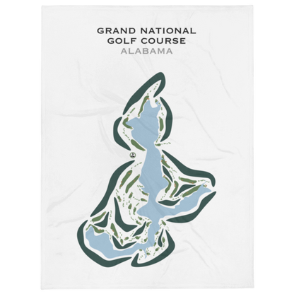 The Links and Short Course at Grand National Golf Course, Alabama - Printed Golf Courses