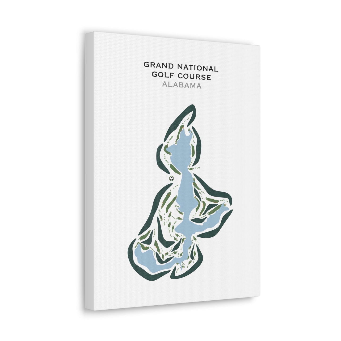 The Links and Short Course at Grand National Golf Course, Alabama - Printed Golf Courses