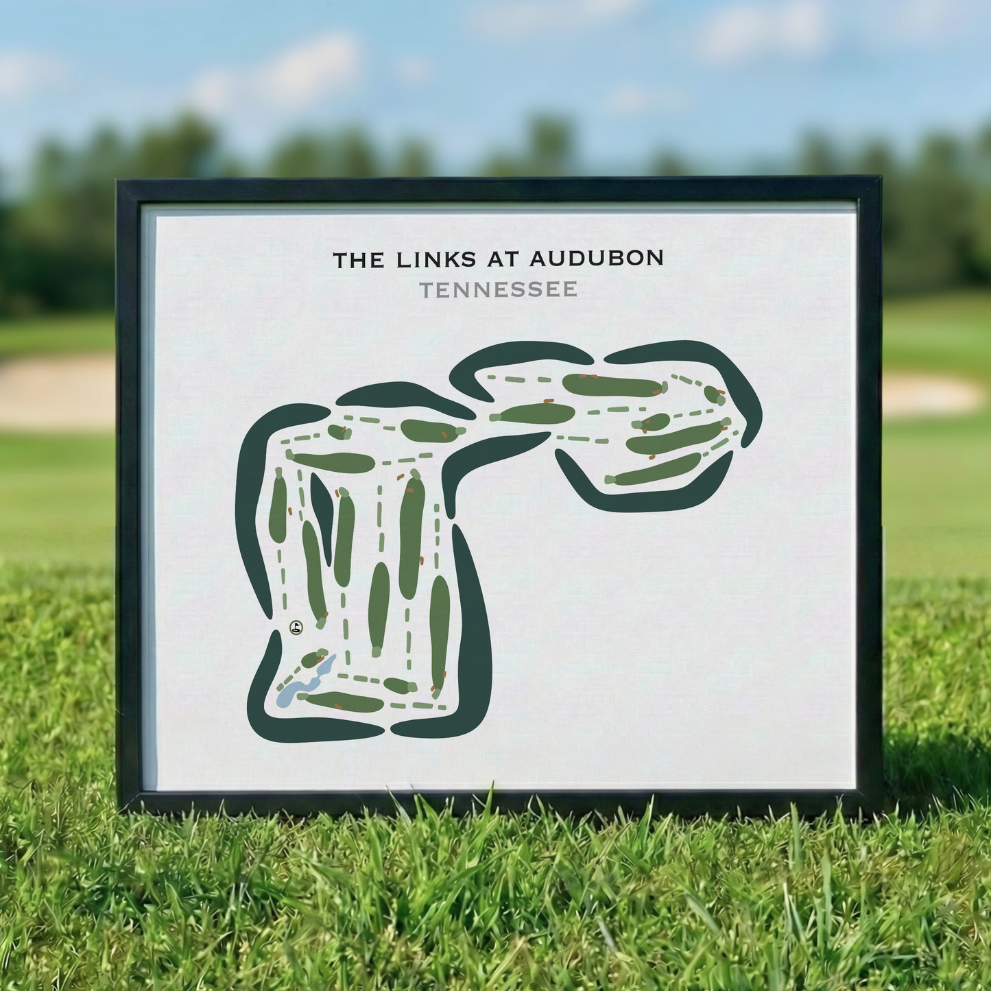 The Links at Audobon, Tennessee - Printed Golf Courses