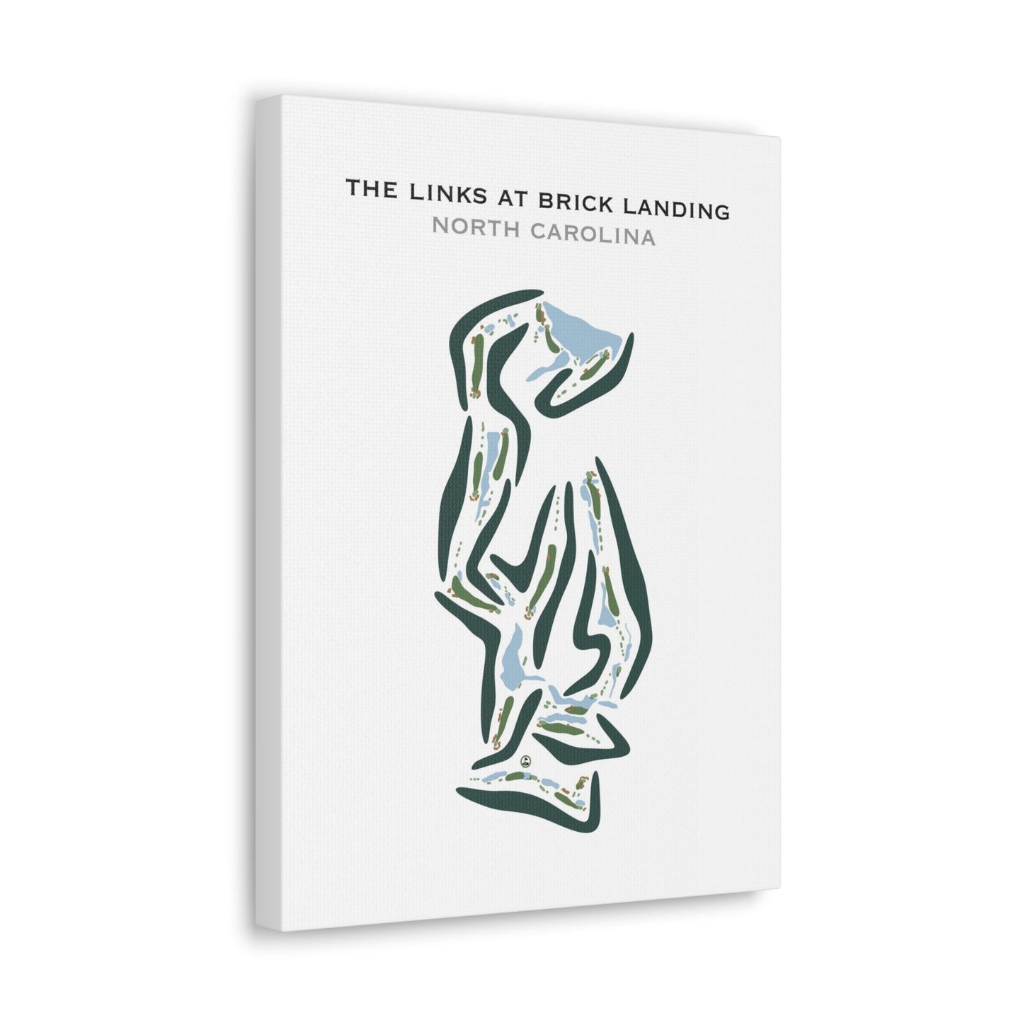 The Links at Brick Landing, North Carolina - Printed Golf Courses