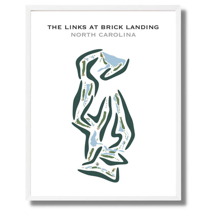 The Links at Brick Landing, North Carolina - Printed Golf Courses