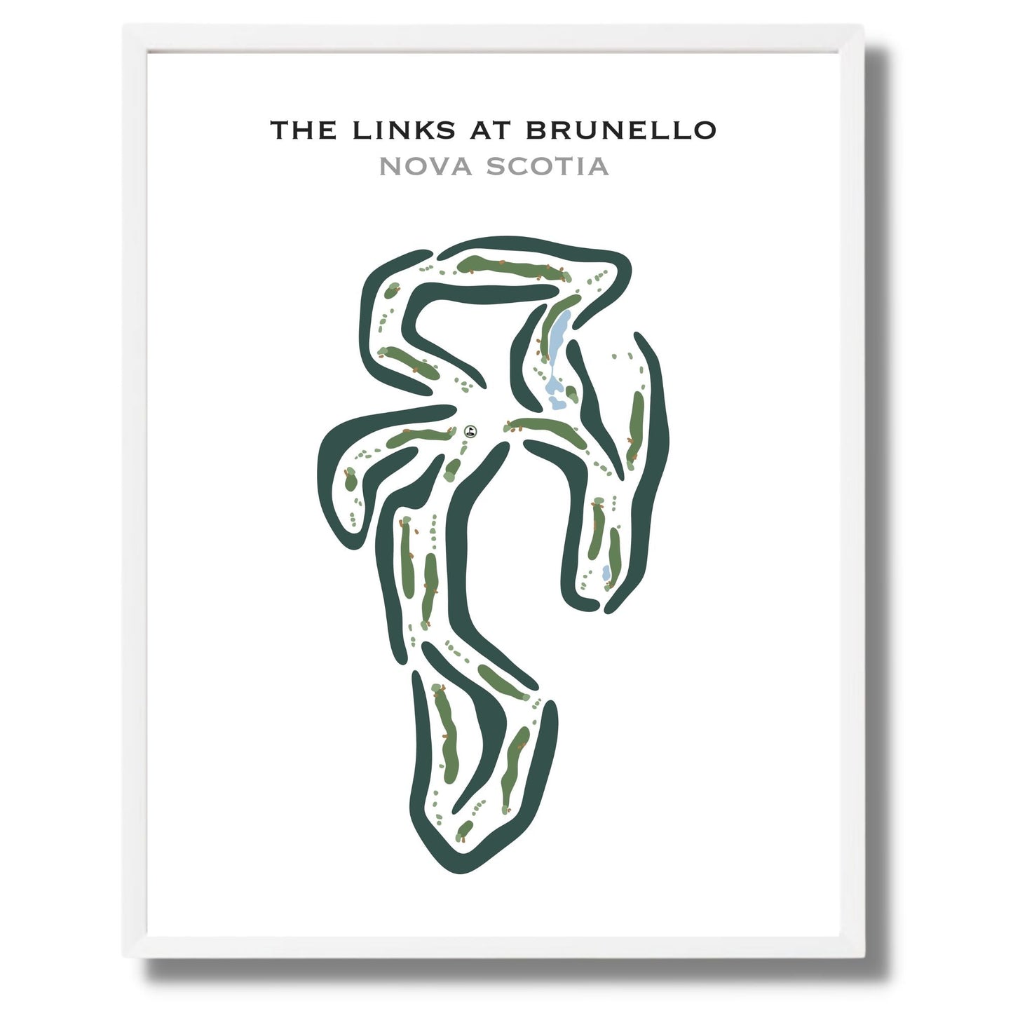 The Links at Brunello, Nova Scotia - Printed Golf Courses