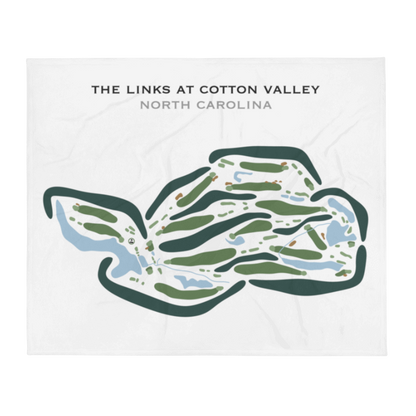 The links at Cotton Valley, North Carolina - Printed Golf Courses