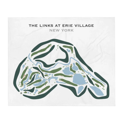 The Links at Erie Village, New York - Printed Golf Courses