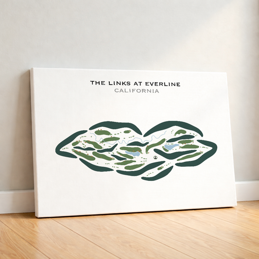 The Links at Everline, California - Printed Golf Courses