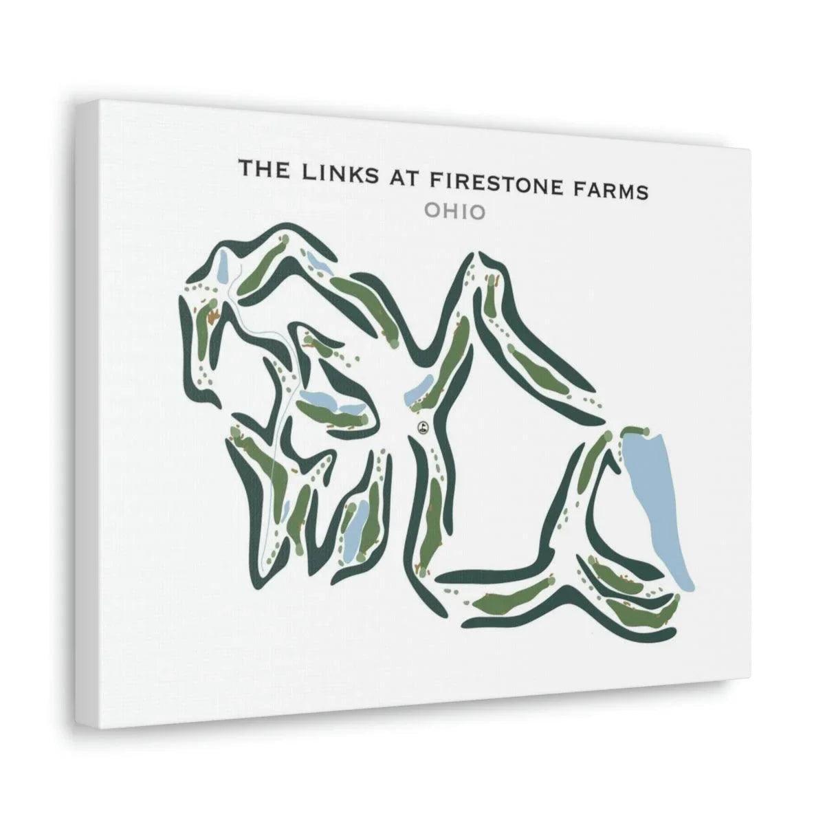 The Links at Firestone Farms, Ohio - Printed Golf Courses