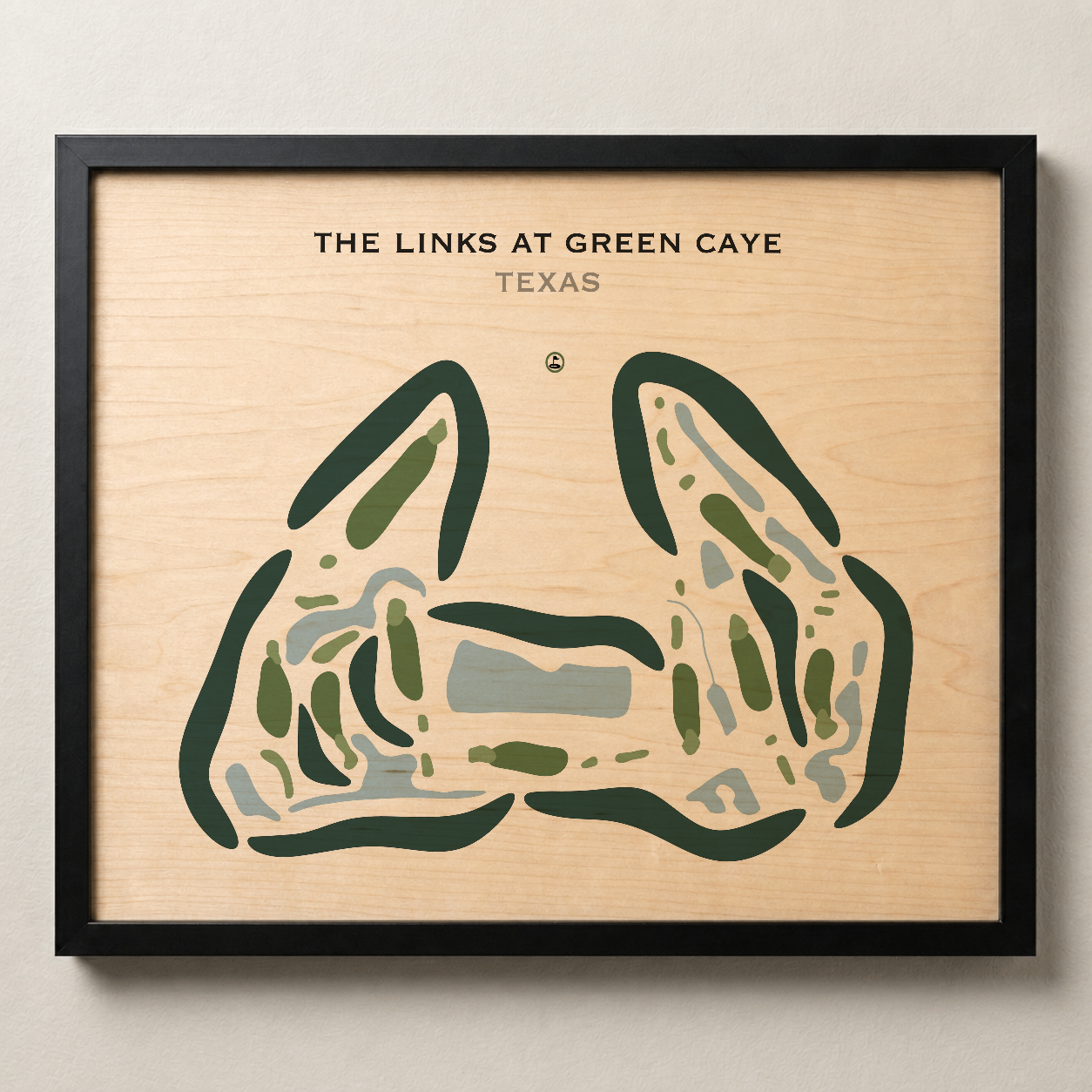 The Links at Green Caye, Texas - Printed Golf Courses