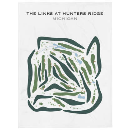 The Links at Hunters Ridge, Michigan - Printed Golf Courses