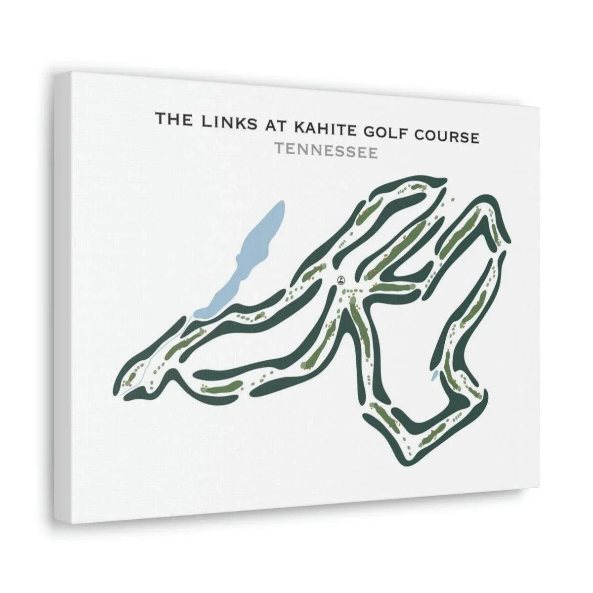 The Links at Kahite, Tennessee - Printed Golf Courses