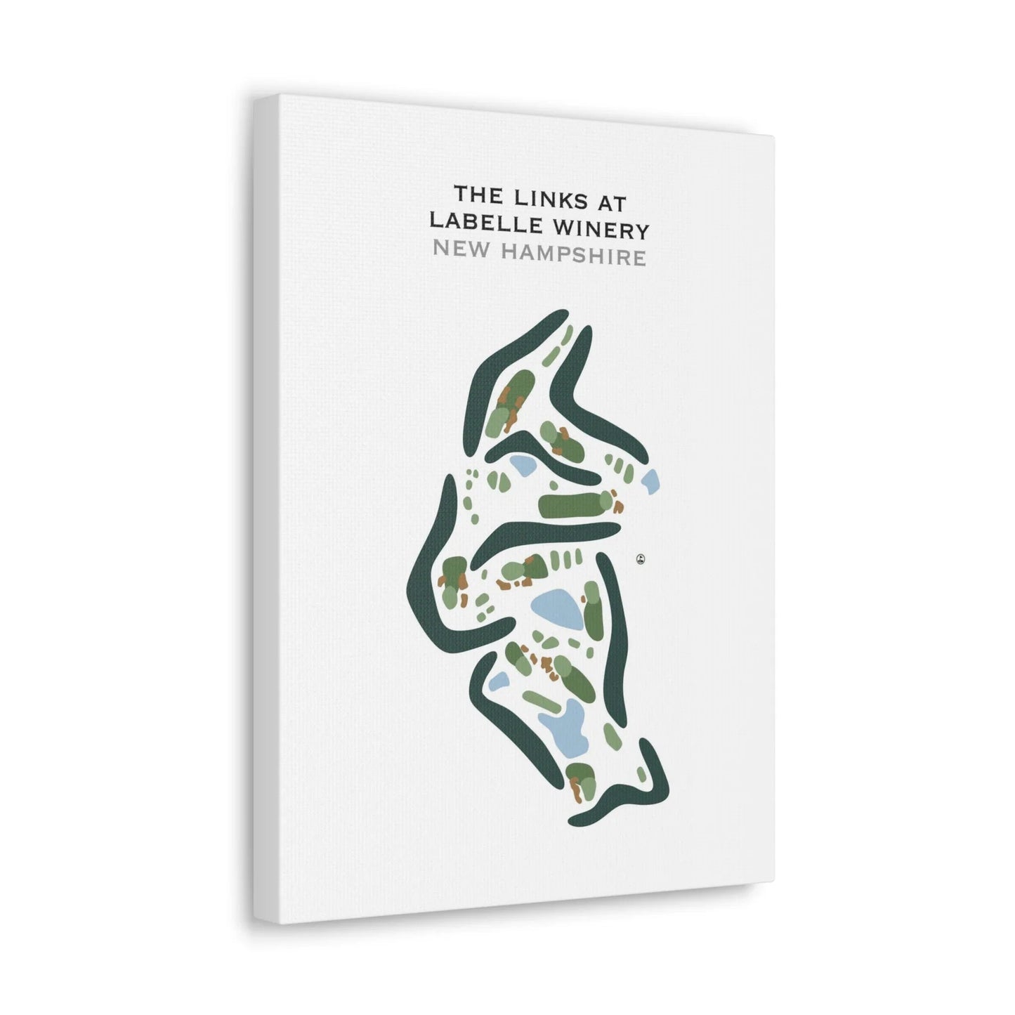 The Links at LaBelle Winery, New Hampshire - Printed Golf Courses