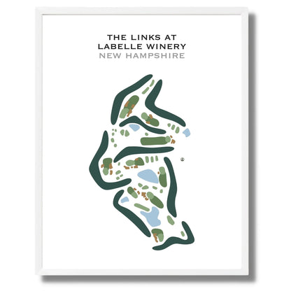 The Links at LaBelle Winery, New Hampshire - Printed Golf Courses