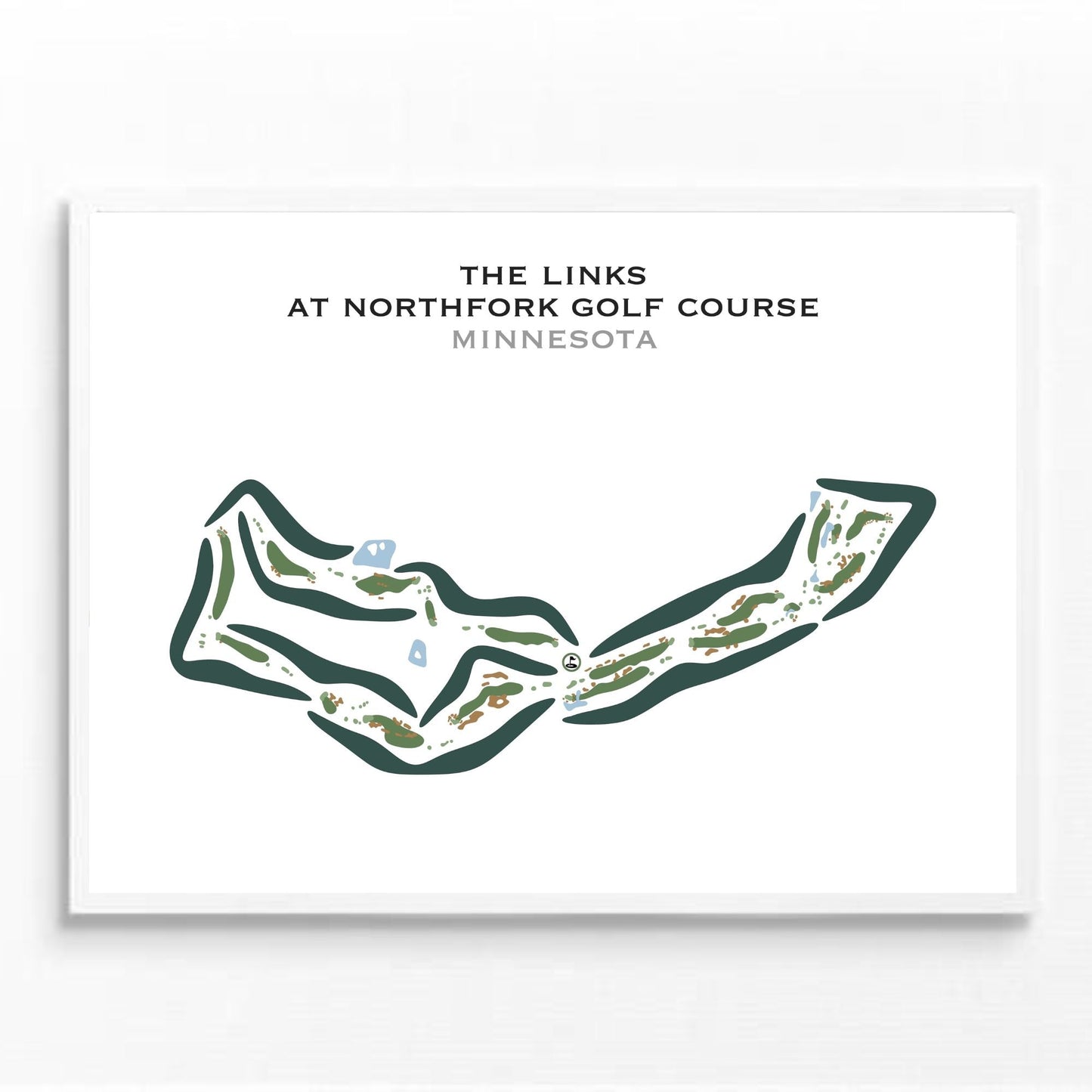 The Links at Northfork, Minnesota - Printed Golf Courses