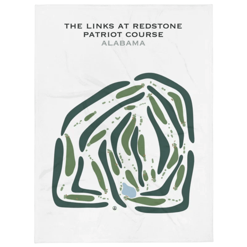 The Links at Redstone Patriot Course, Alabama - Printed Golf Courses