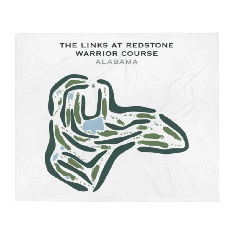 The Links at Redstone Warrior Course, Alabama - Printed Golf Courses