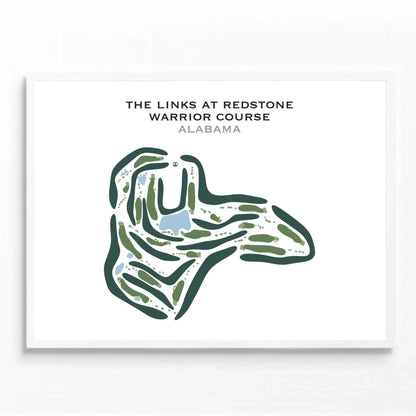 The Links at Redstone Warrior Course, Alabama - Printed Golf Courses
