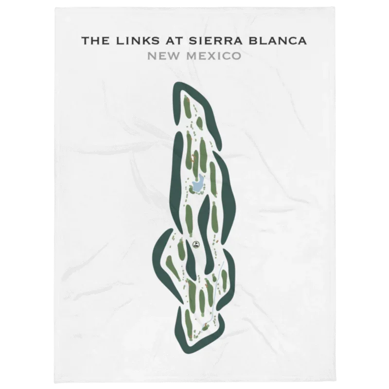 The Links at Sierra Blanca, New Mexico - Printed Golf Courses