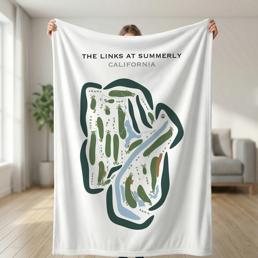 The Links at Summerly, California - Printed Golf Courses