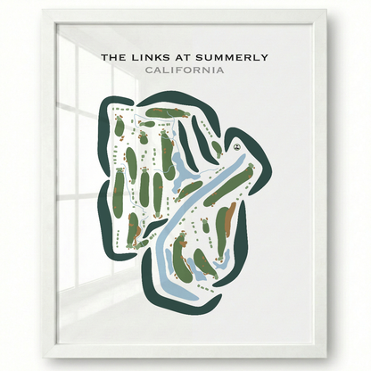 The Links at Summerly, California - Printed Golf Courses