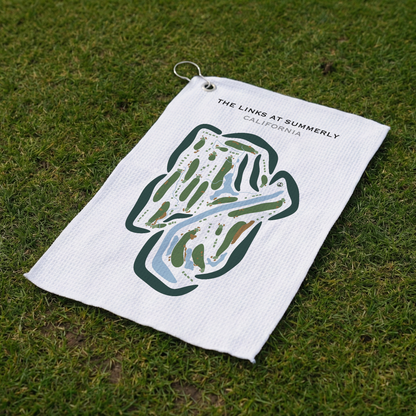 The Links at Summerly, California - Printed Golf Courses