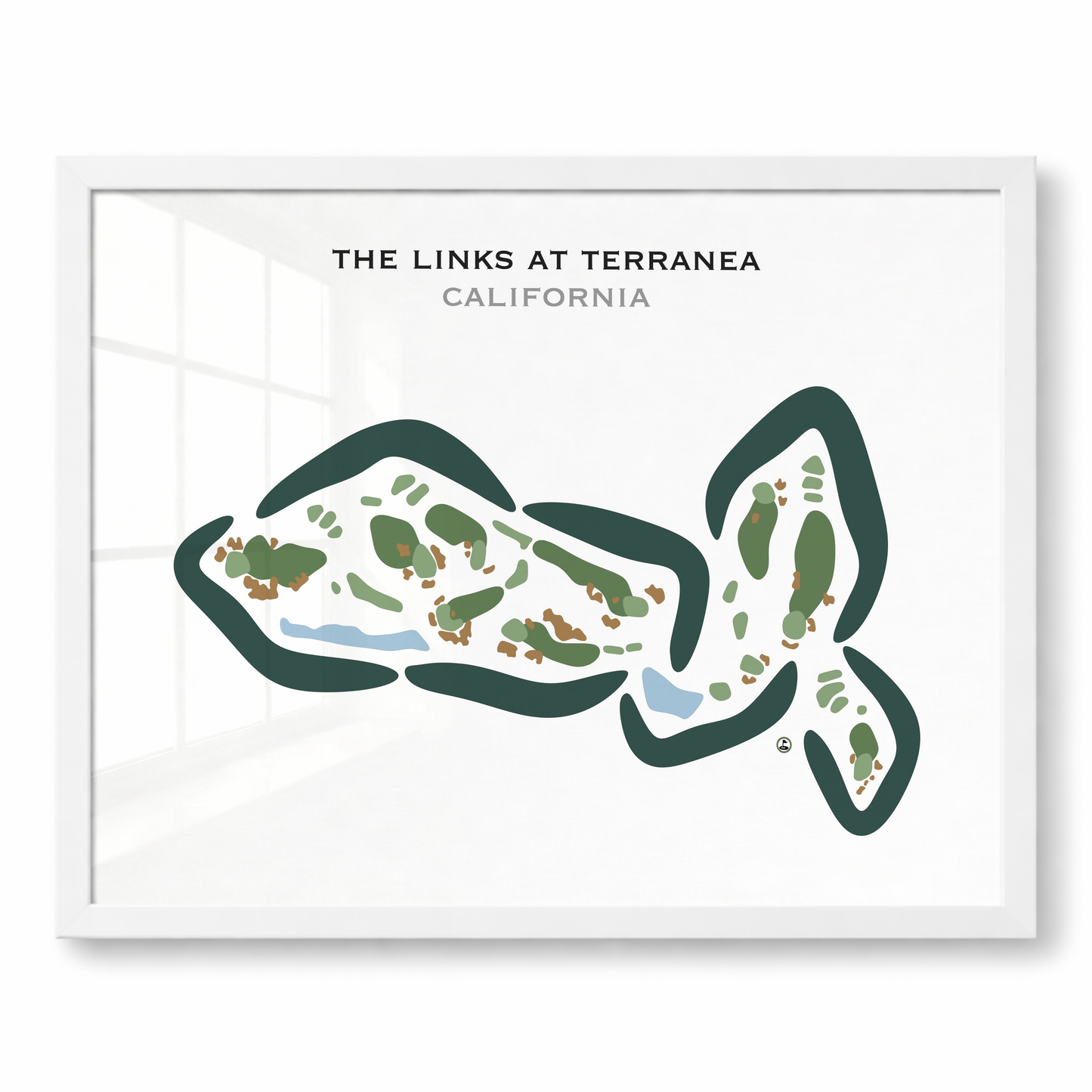 The Links at Terranea, California - Printed Golf Courses
