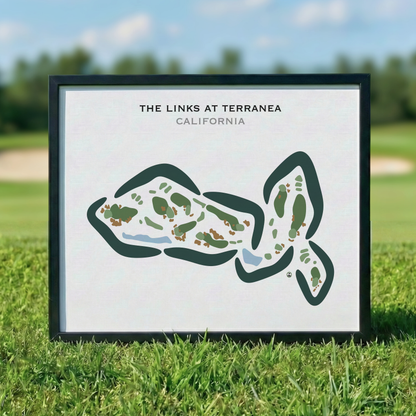 The Links at Terranea, California - Printed Golf Courses