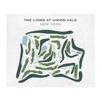 The Links at Union Vale, New York - Printed Golf Course