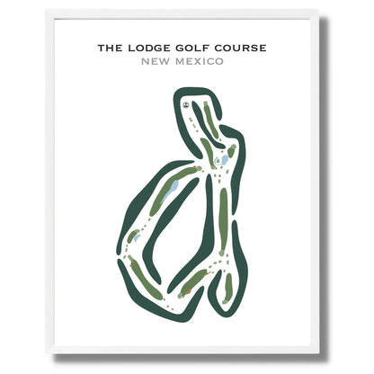 The Lodge Golf Course, New Mexico - Printed Golf Courses