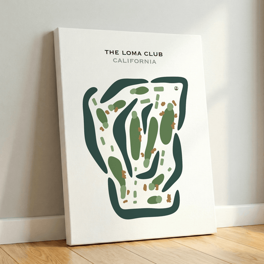 The Loma Club, California - Printed Golf Courses