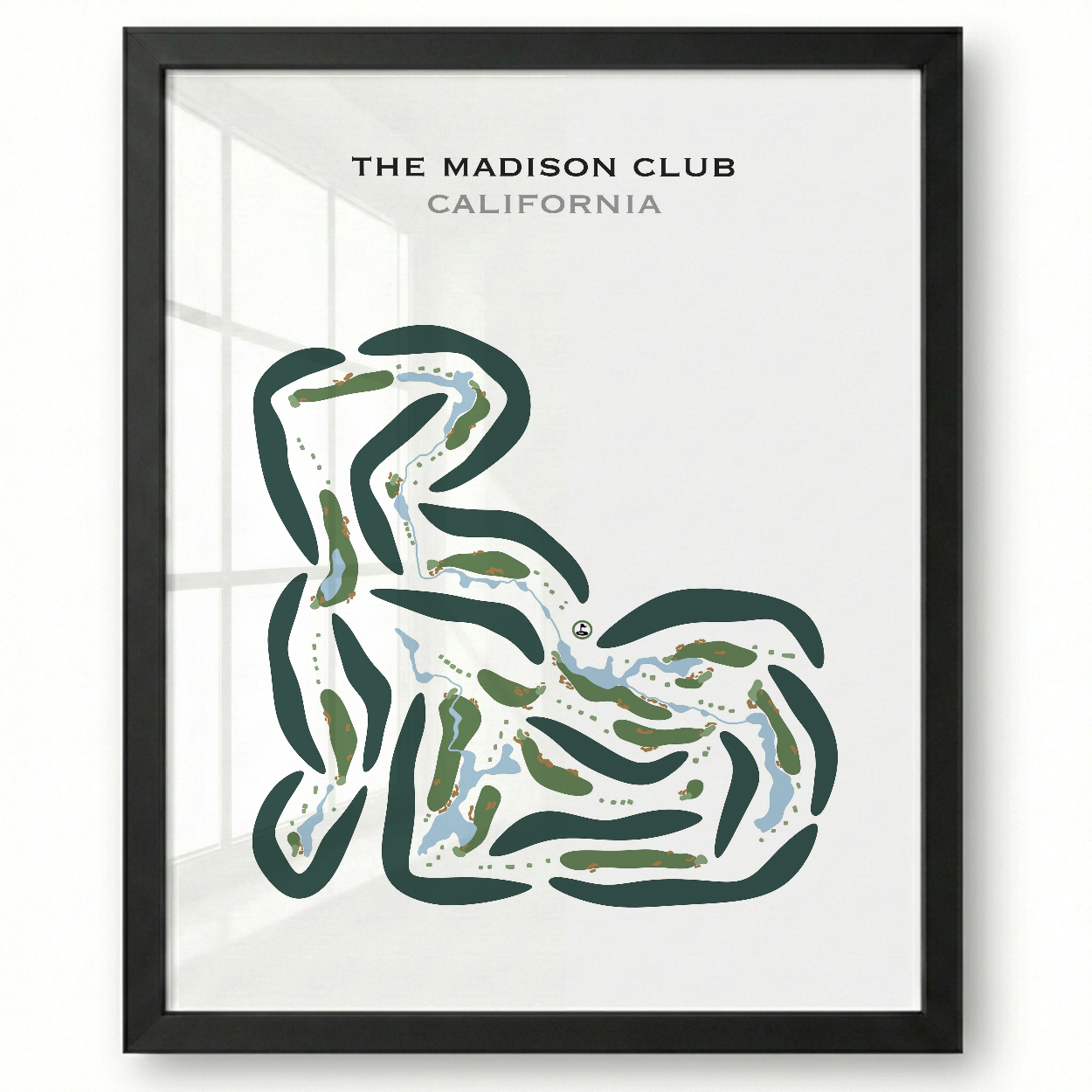The Madison Club, California - Printed Golf Courses
