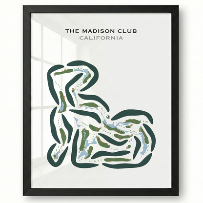 The Madison Club, California - Printed Golf Courses