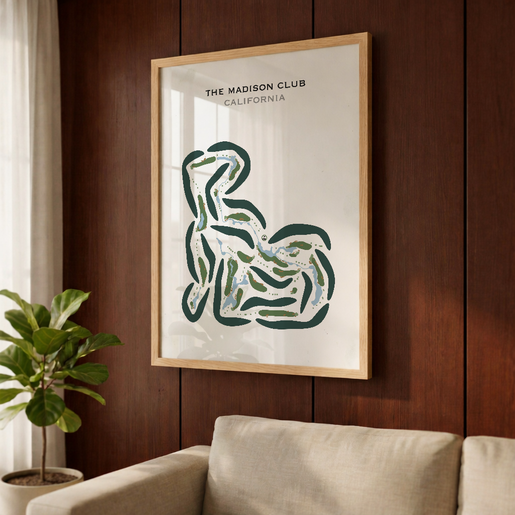 The Madison Club, California - Printed Golf Courses