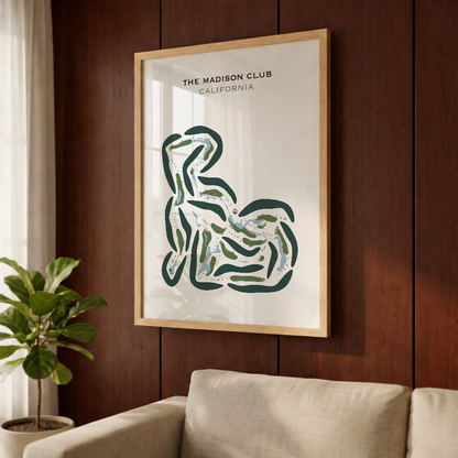 The Madison Club, California - Printed Golf Courses