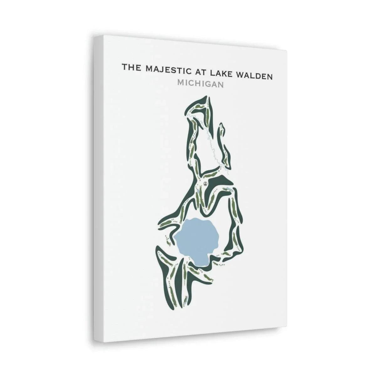 The Majestic at Lake Walden, Michigan - Printed Golf Courses