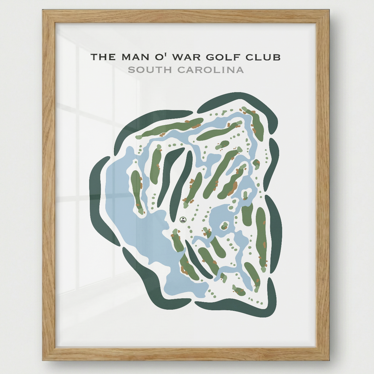 The Man O' War Golf Club, South Carolina - Printed Golf Courses