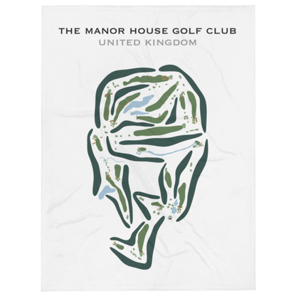 The Manor House Golf Club, United Kingdom - Printed Golf Courses