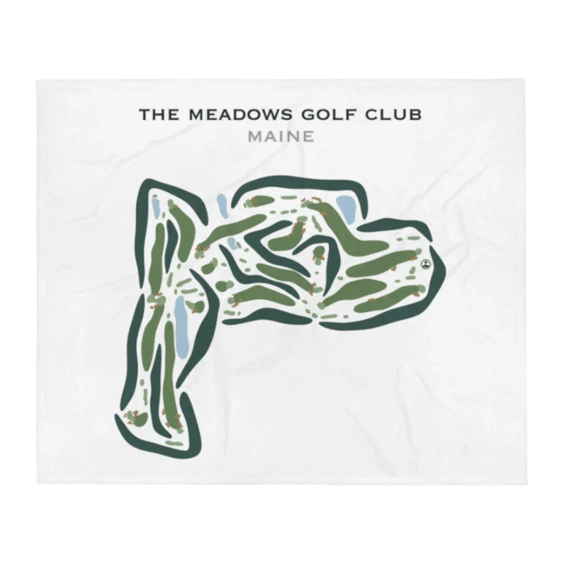 The Meadows Golf Club, Maine - Printed Golf Courses