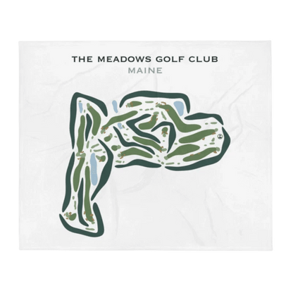 The Meadows Golf Club, Maine - Printed Golf Courses