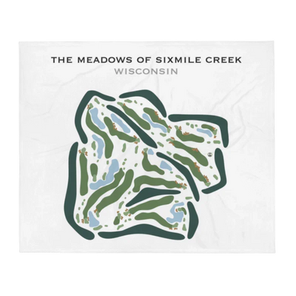 The Meadows of Sixmile Creek, Wisconsin - Printed Golf Courses