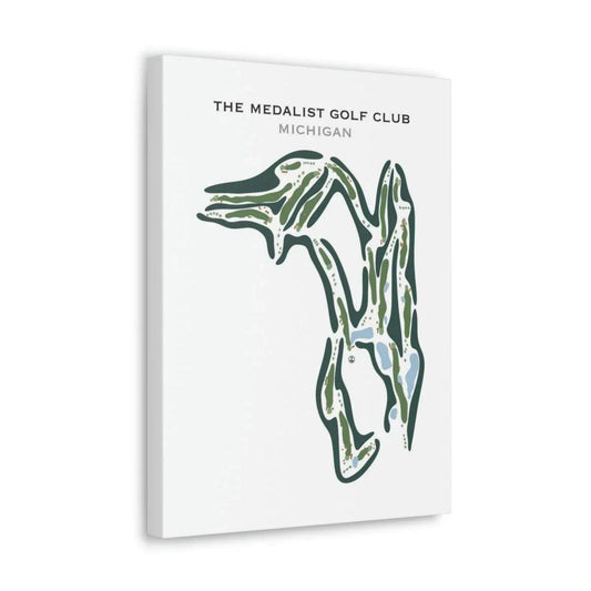 The Medalist Golf Club, Michigan - Printed Golf Courses