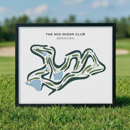 The Mid Ocean Club, Bermuda - Printed Golf Courses