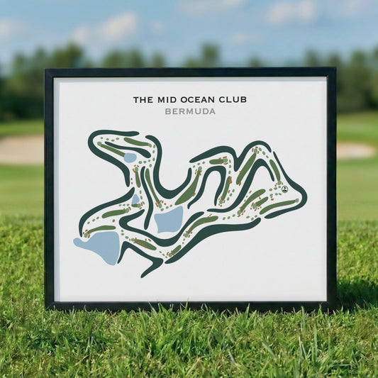 The Mid Ocean Club, Bermuda - Printed Golf Courses