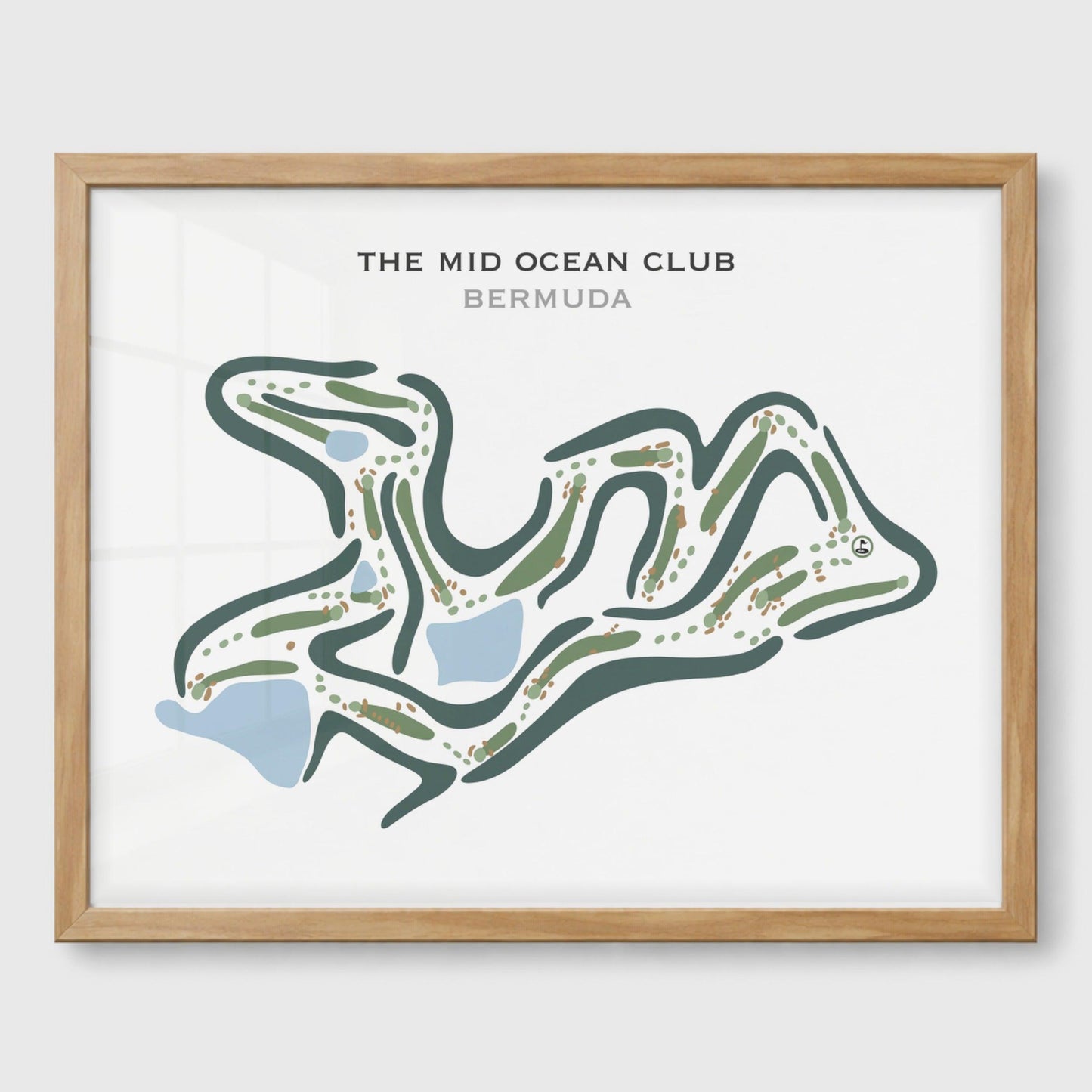 The Mid Ocean Club, Bermuda - Printed Golf Courses