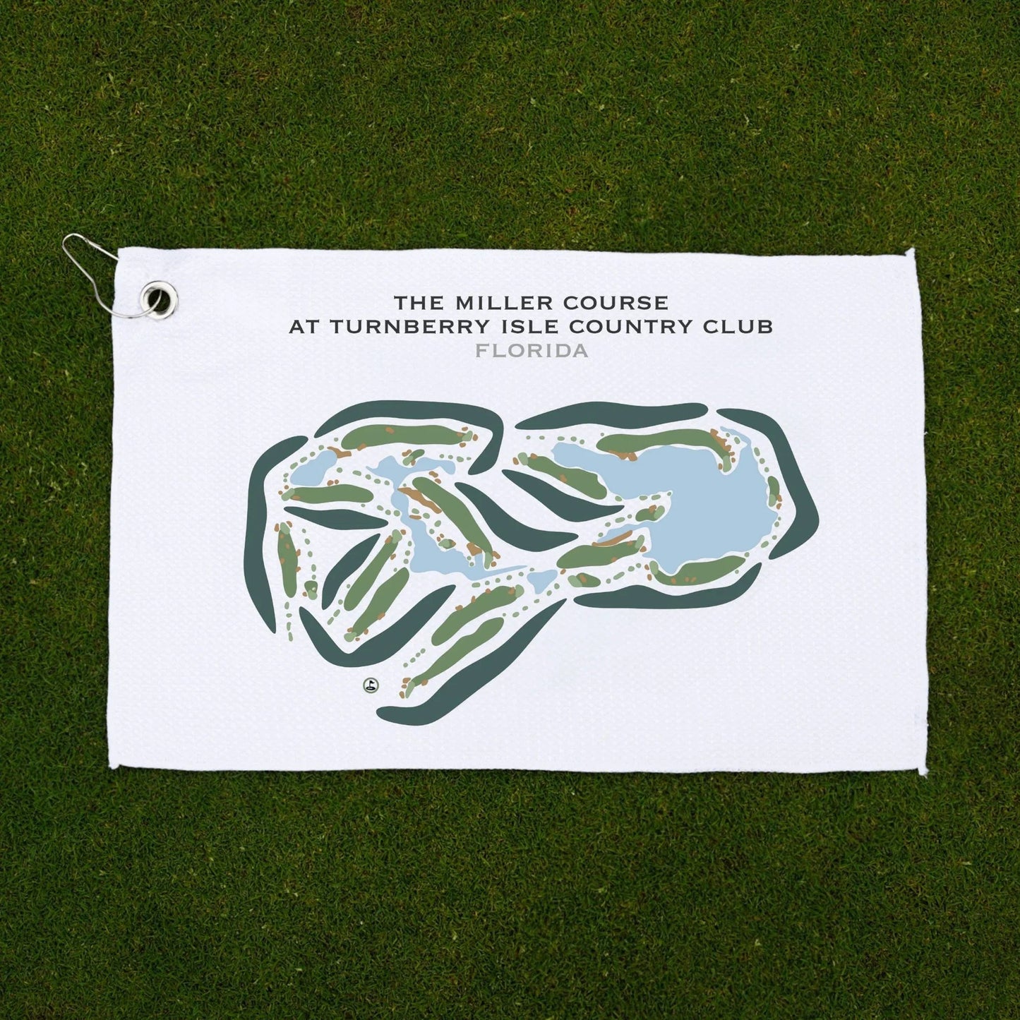 Turnberry Isle Country Club, The Miller Course, Florida - Printed Golf Courses