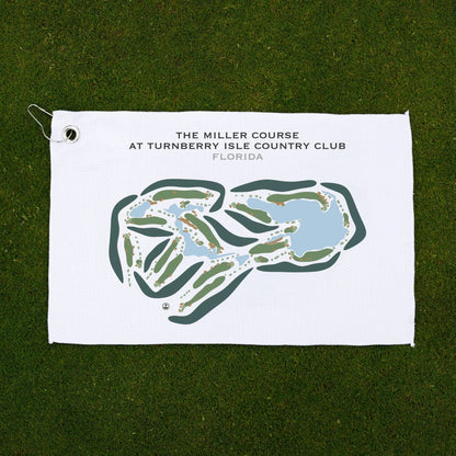 Turnberry Isle Country Club, The Miller Course, Florida - Printed Golf Courses