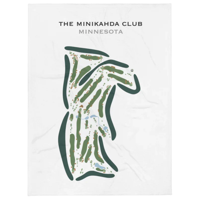 The Minikahda Club, Minnesota - Printed Golf Courses