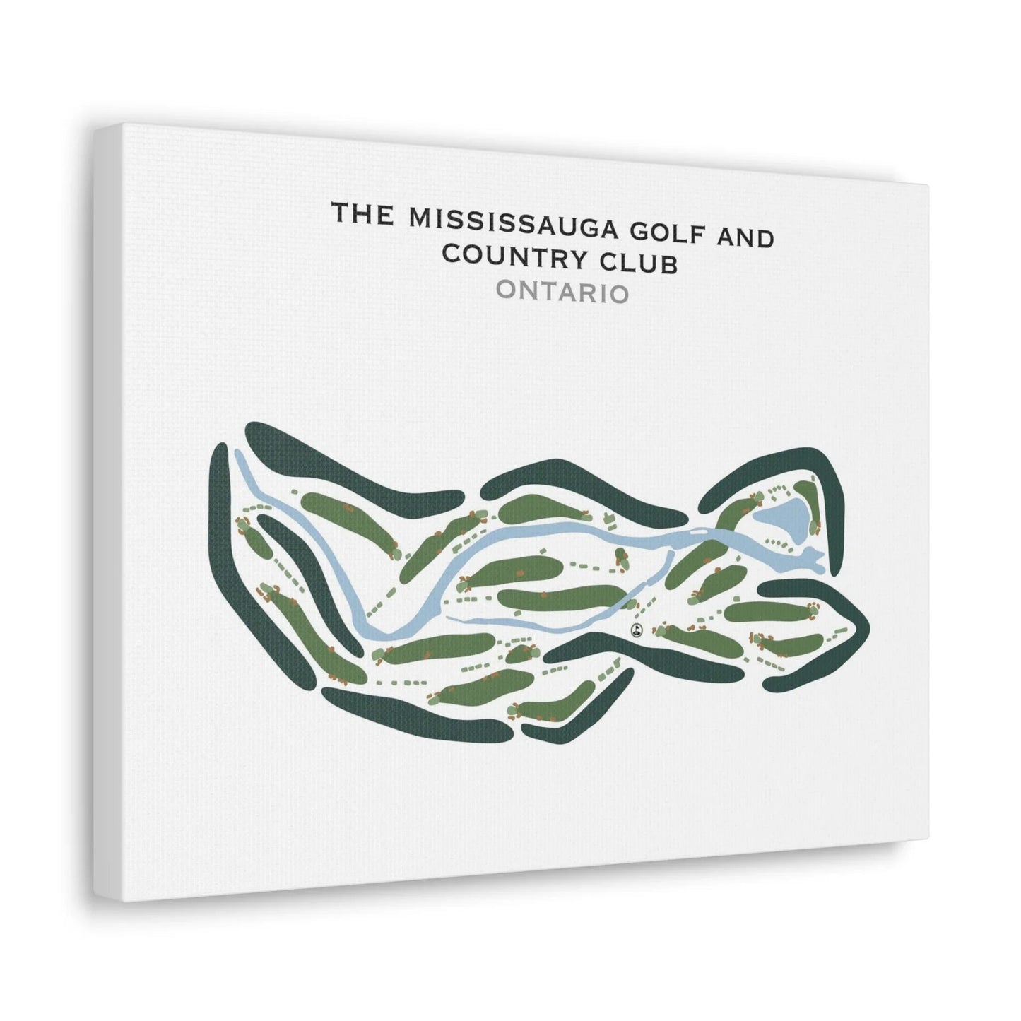 The Mississauga Golf and Country Club, Ontario - Printed Golf Courses